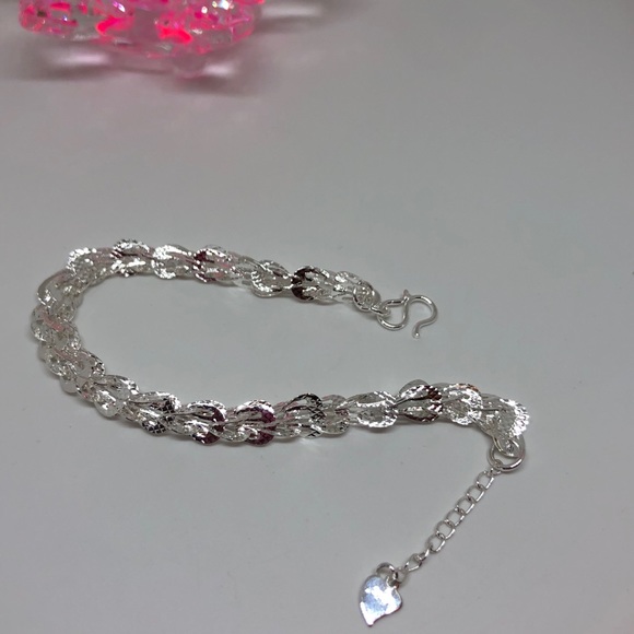 Sterling Silver Phoenix Tail Bracelet - Picture 6 of 10